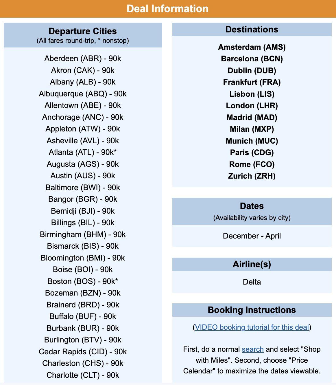 Delta Premium Select SkyMiles deal