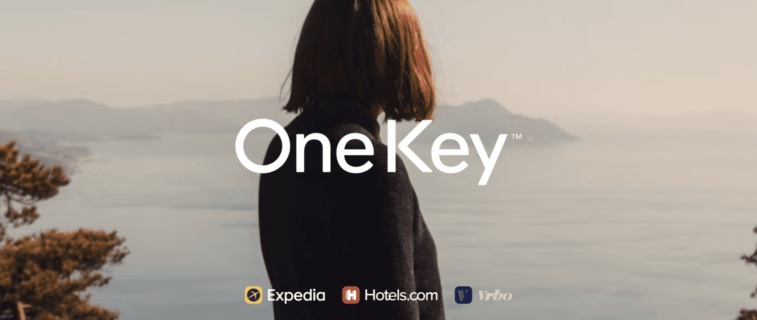 New One Key rewards program with Hotels.com, VRBO and Expedia