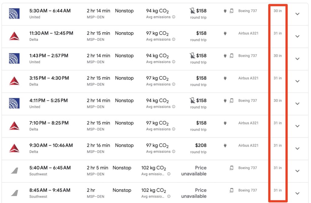 How to Find the Airlines With the Best Legroom
