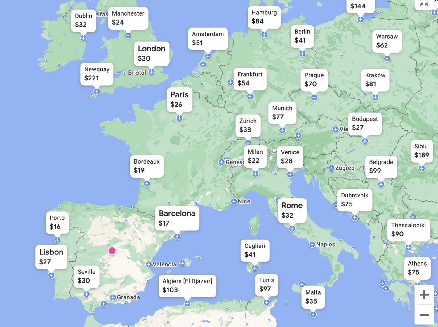 the-cheapest-cities-in-europe-to-fly-to-in-2023