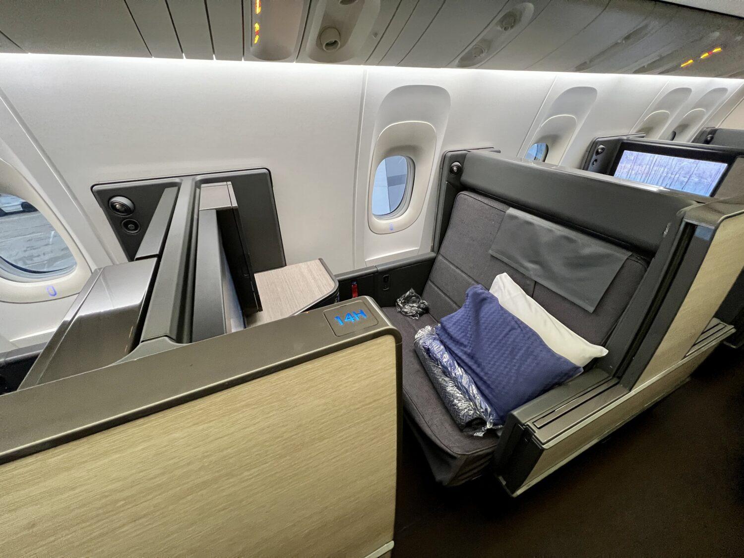 ana business class amenities