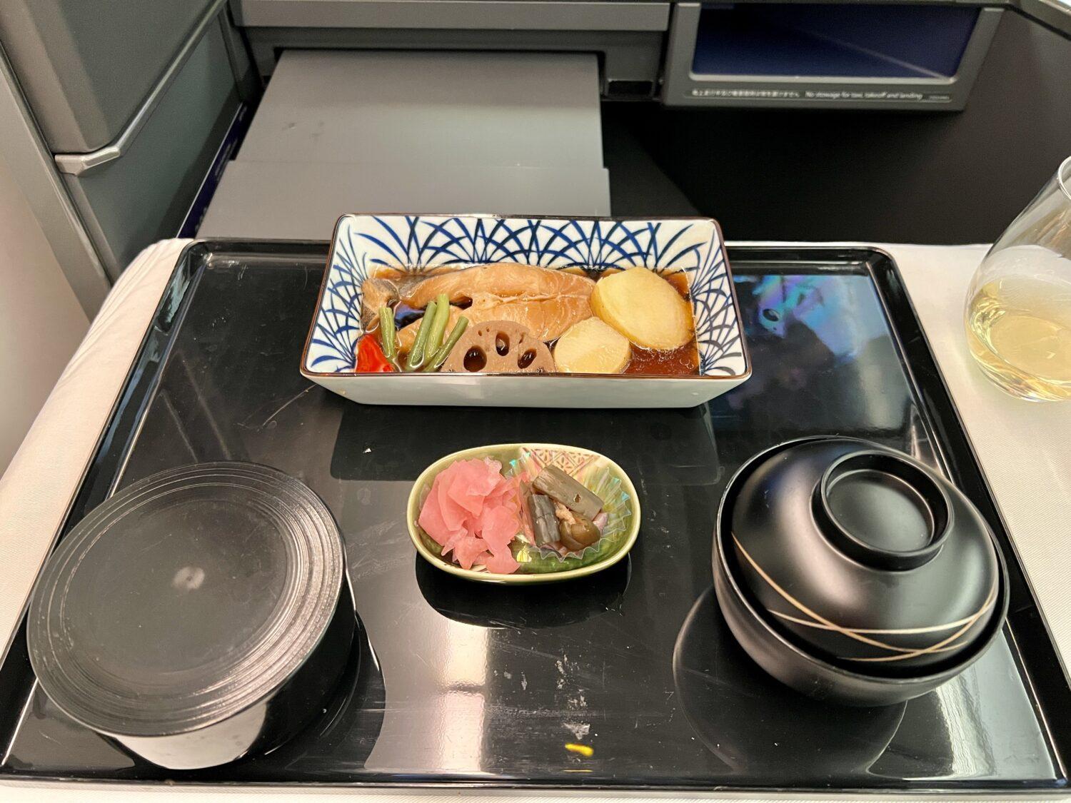 ana business class meal