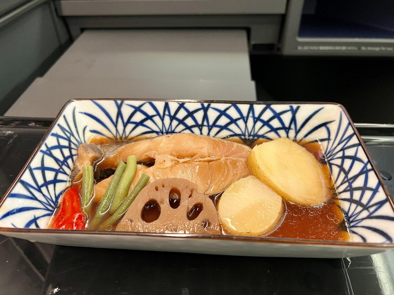 ana business class meal