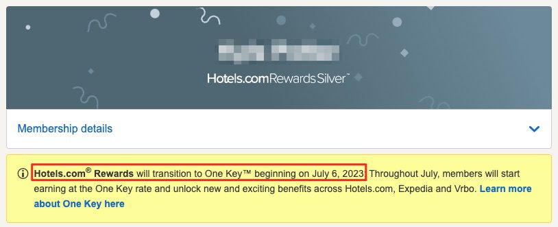 Join One Key, Rewards on any way you travel