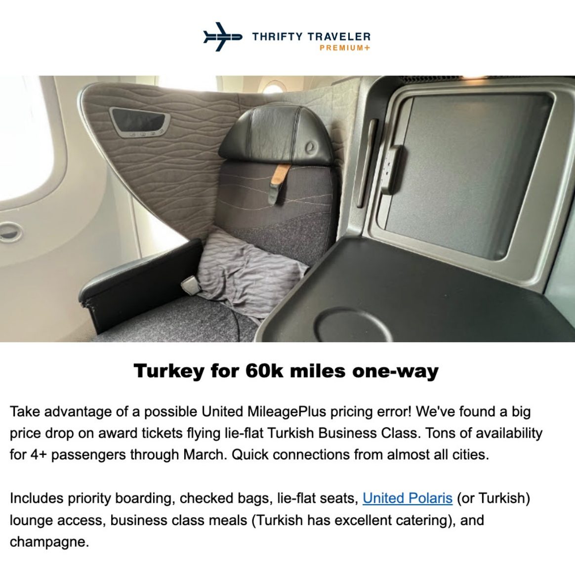 united deal turkish business class