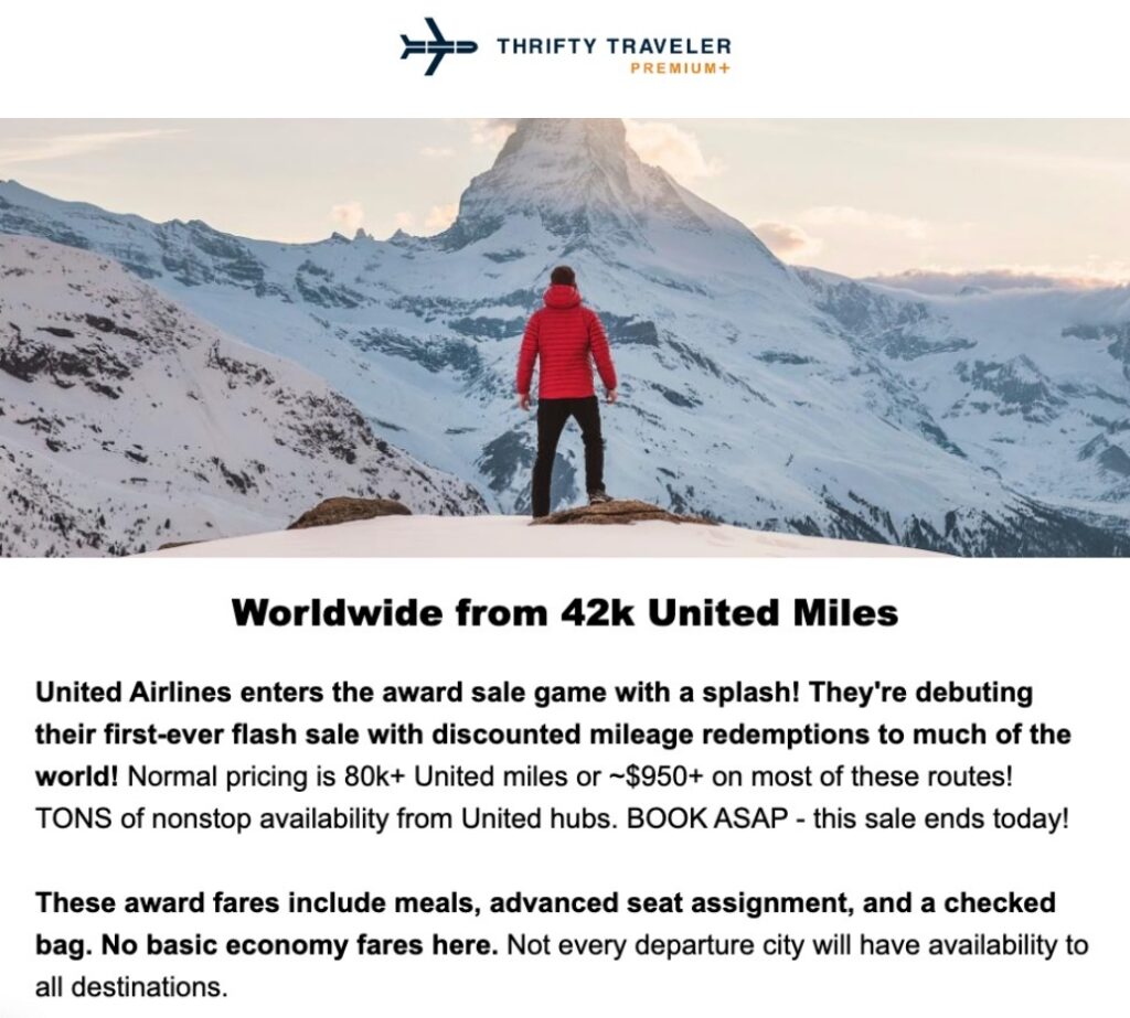 The 7 Best Deals We've Found Using United Miles