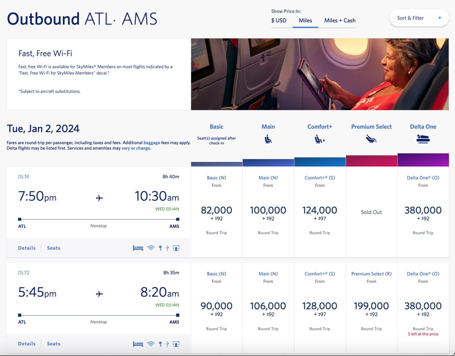 atl ams basic economy