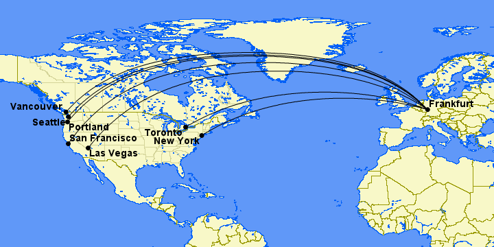 condor route map