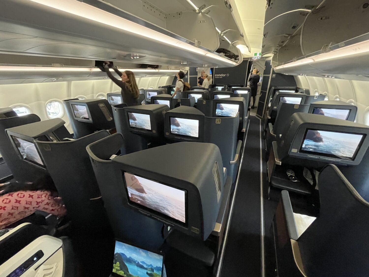 Condor Airlines Business Class Cabin