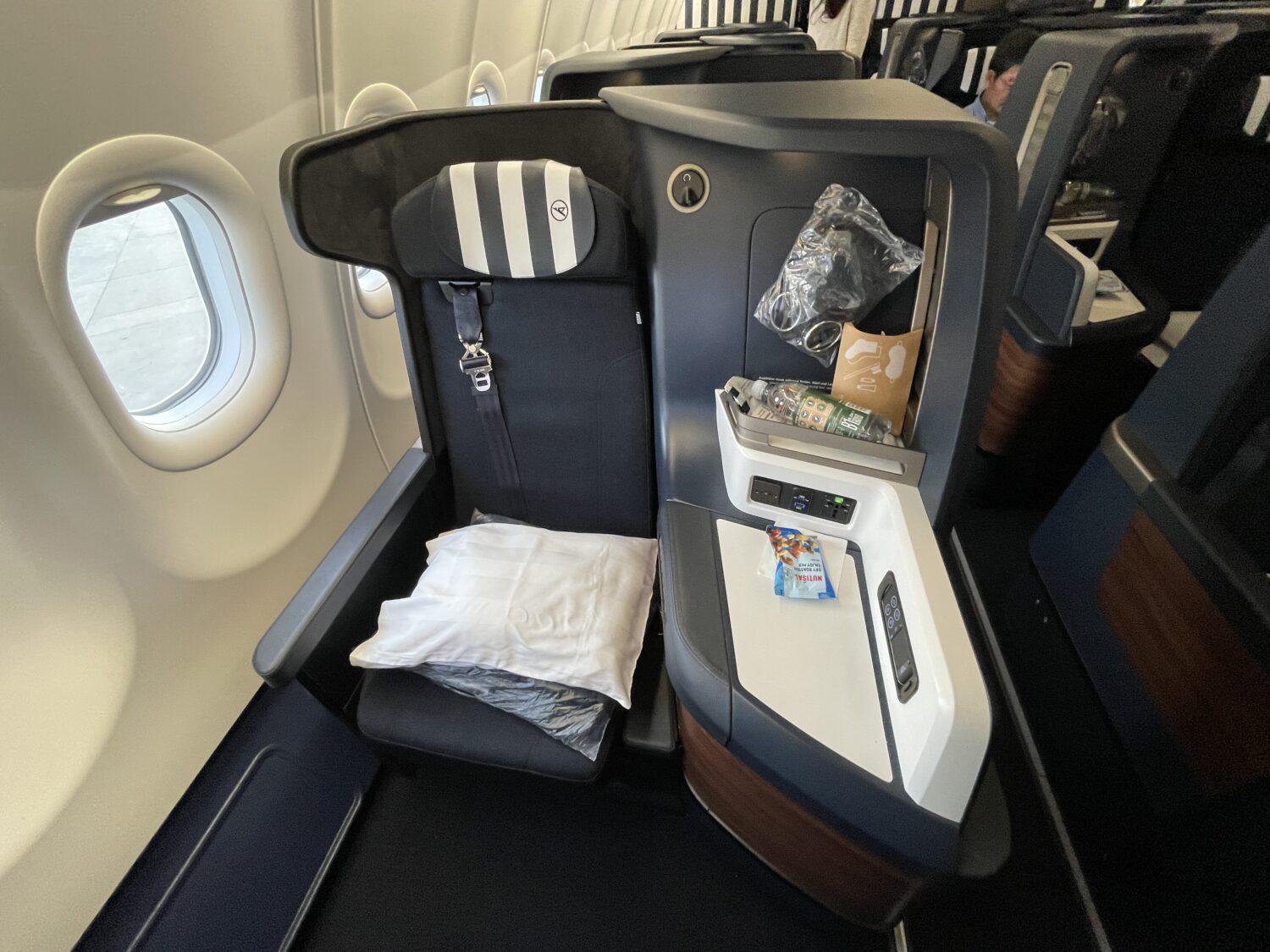 Condor Business Class review - Passport & Palmtree