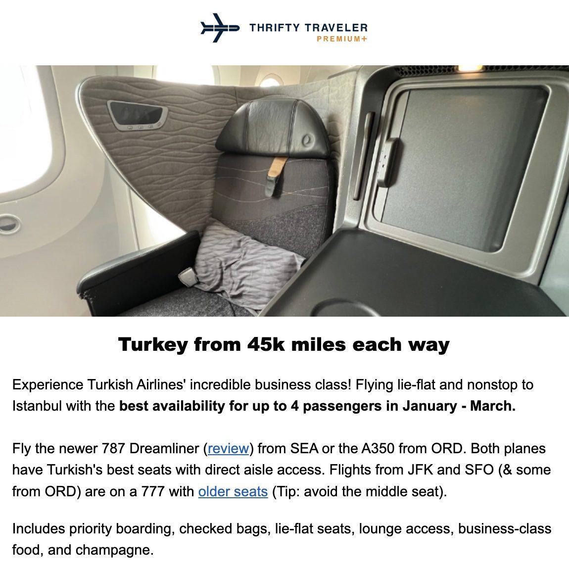 Istanbul flight deal