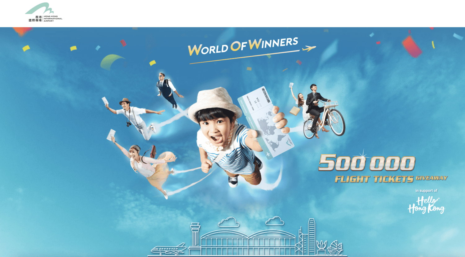 Hong Kong World of Winners ticket giveaway