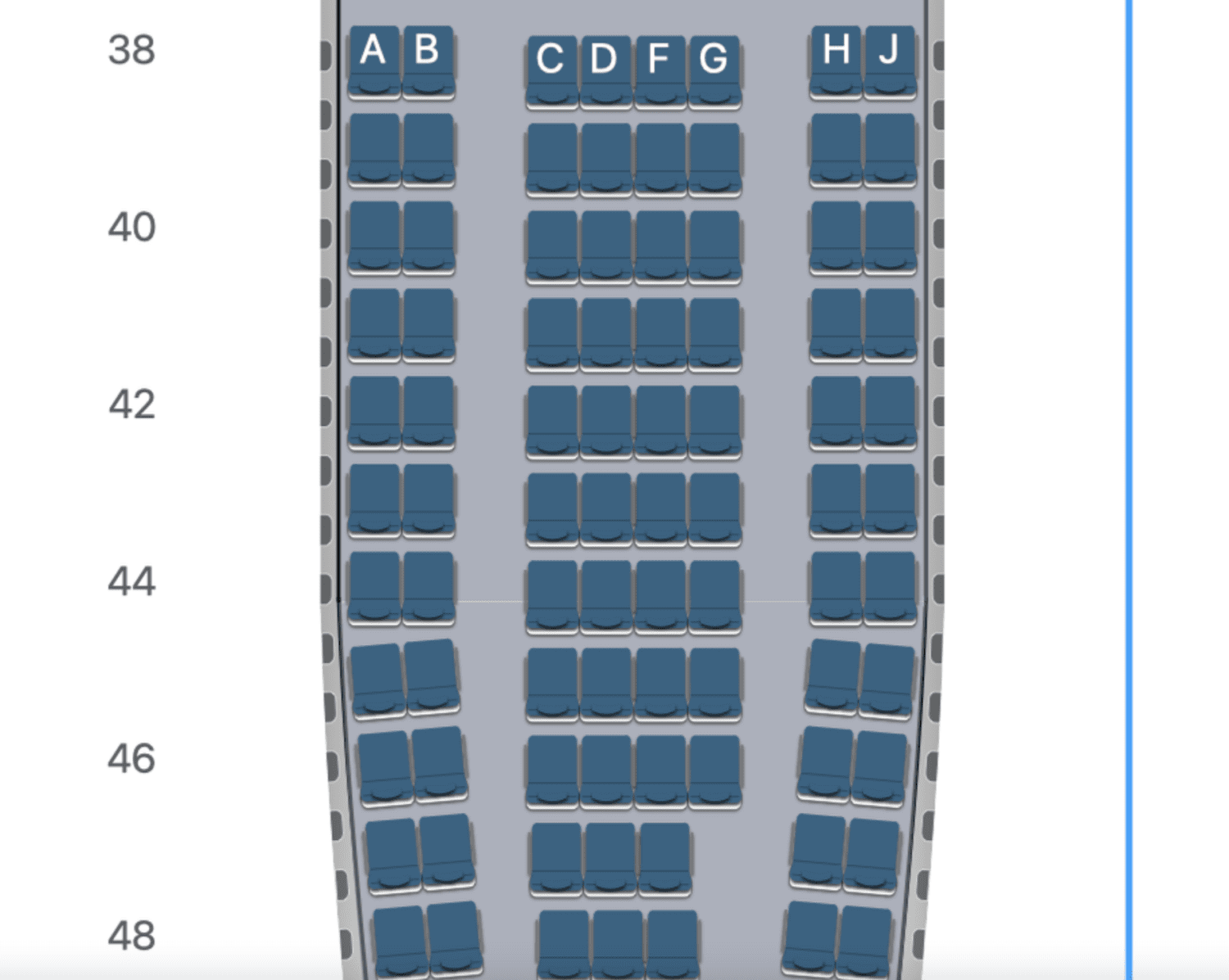 aeroLOPA seat map 