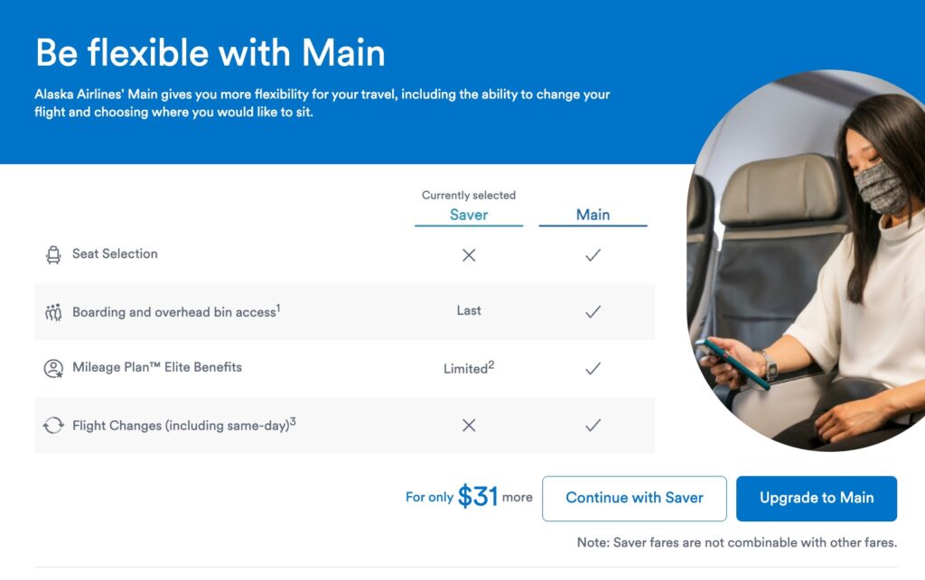 Alaska Airlines Makes Its Basic Economy 'Saver' Fares Even Worse