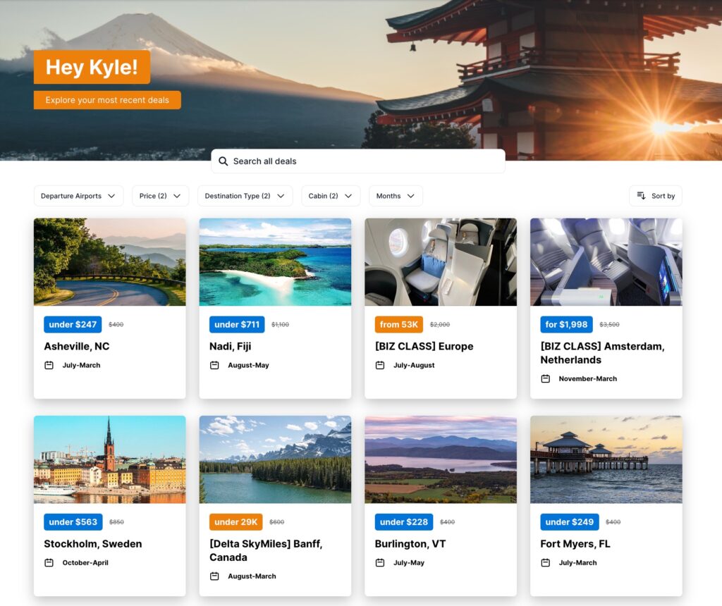 How Thrifty Traveler Premium Flight Deal Alerts Work