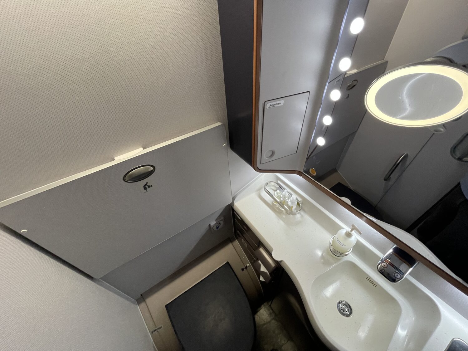 Singapore Airlines Restrooms Business Class