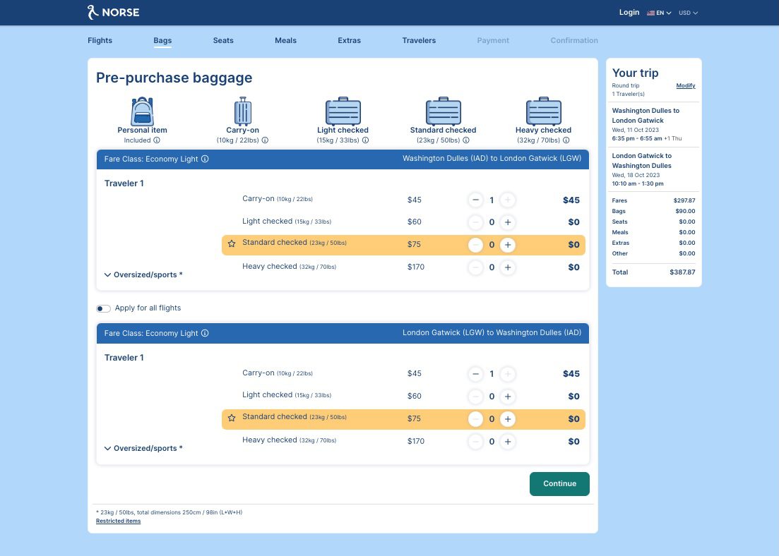 Norse Atlantic low fares