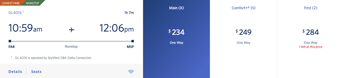 delta cash price far-msp