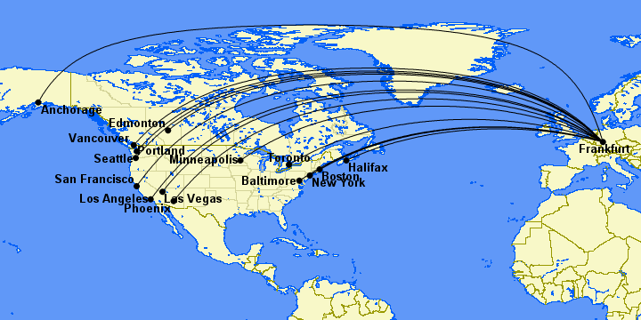 condor route map