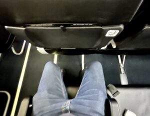 Northern Pacific economy legroom