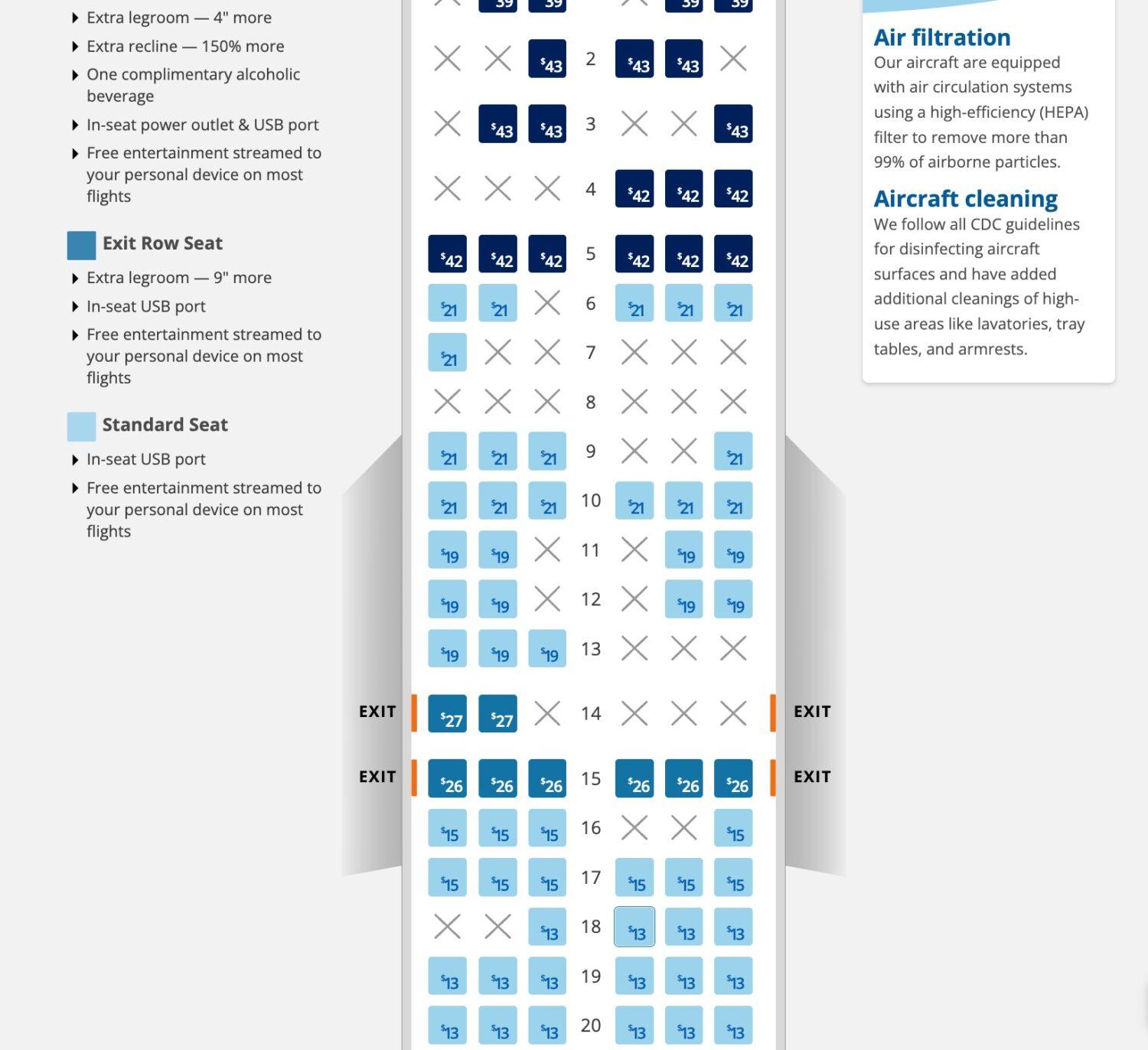 Sun Country Seat Map Alexia Lorraine