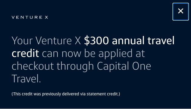 Capital One Travel Credit Changes