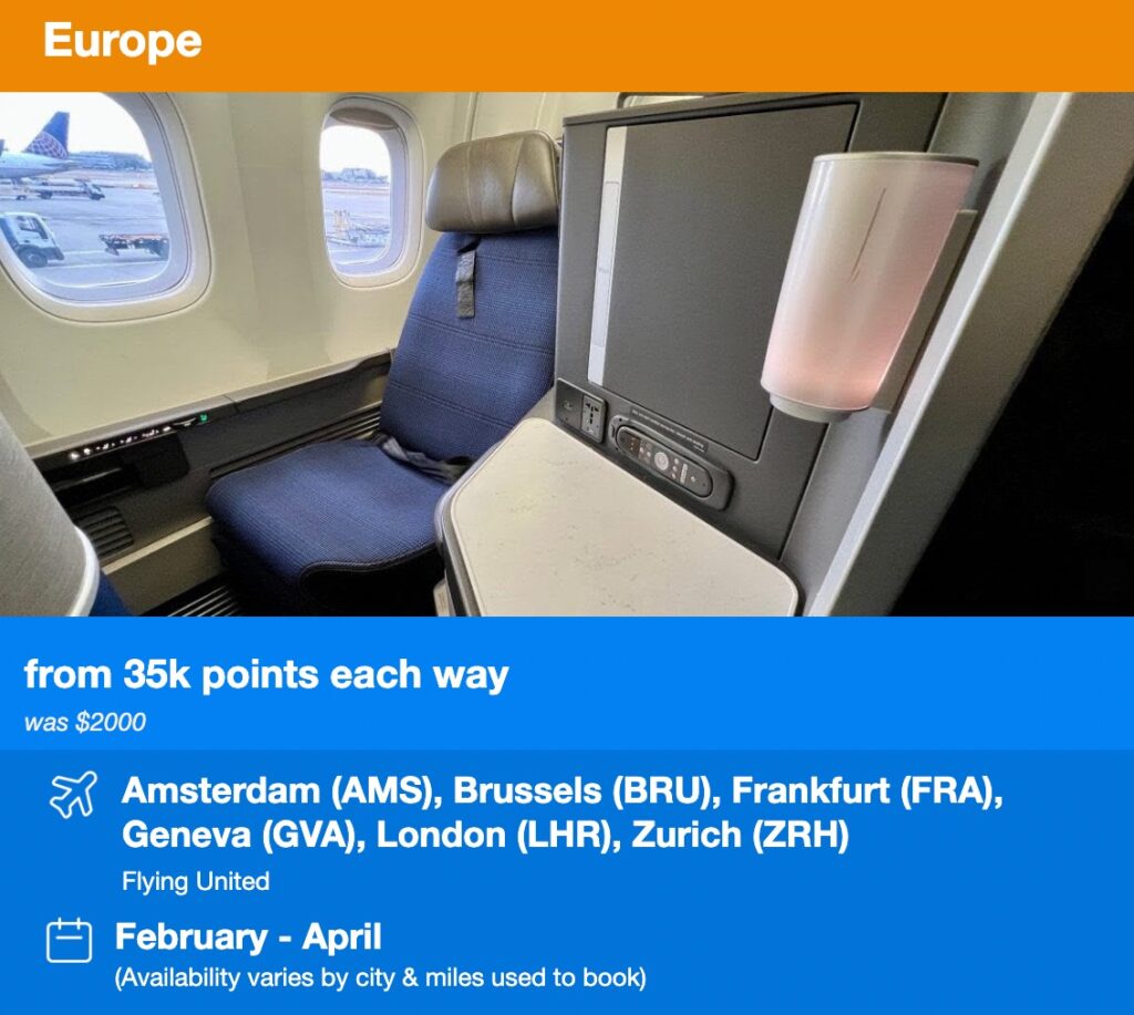 How to Book Business Class to Europe with 100K ANA Miles