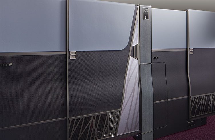 japan airlines business class door