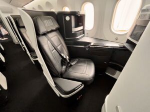 Zipair business class window seat