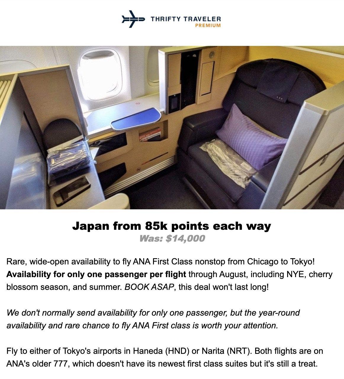 From Economy to First Class, Cheap Flights to Japan are Back