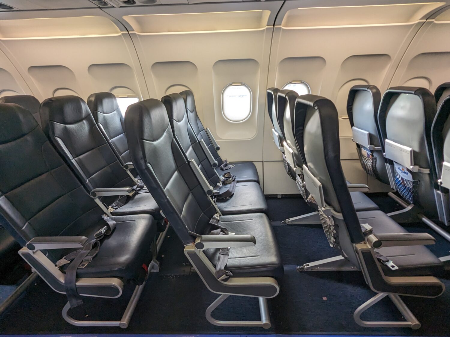Allegiant Airlines seats