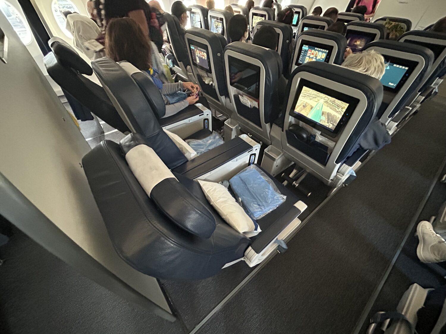 Reclined French Bee Premium seat