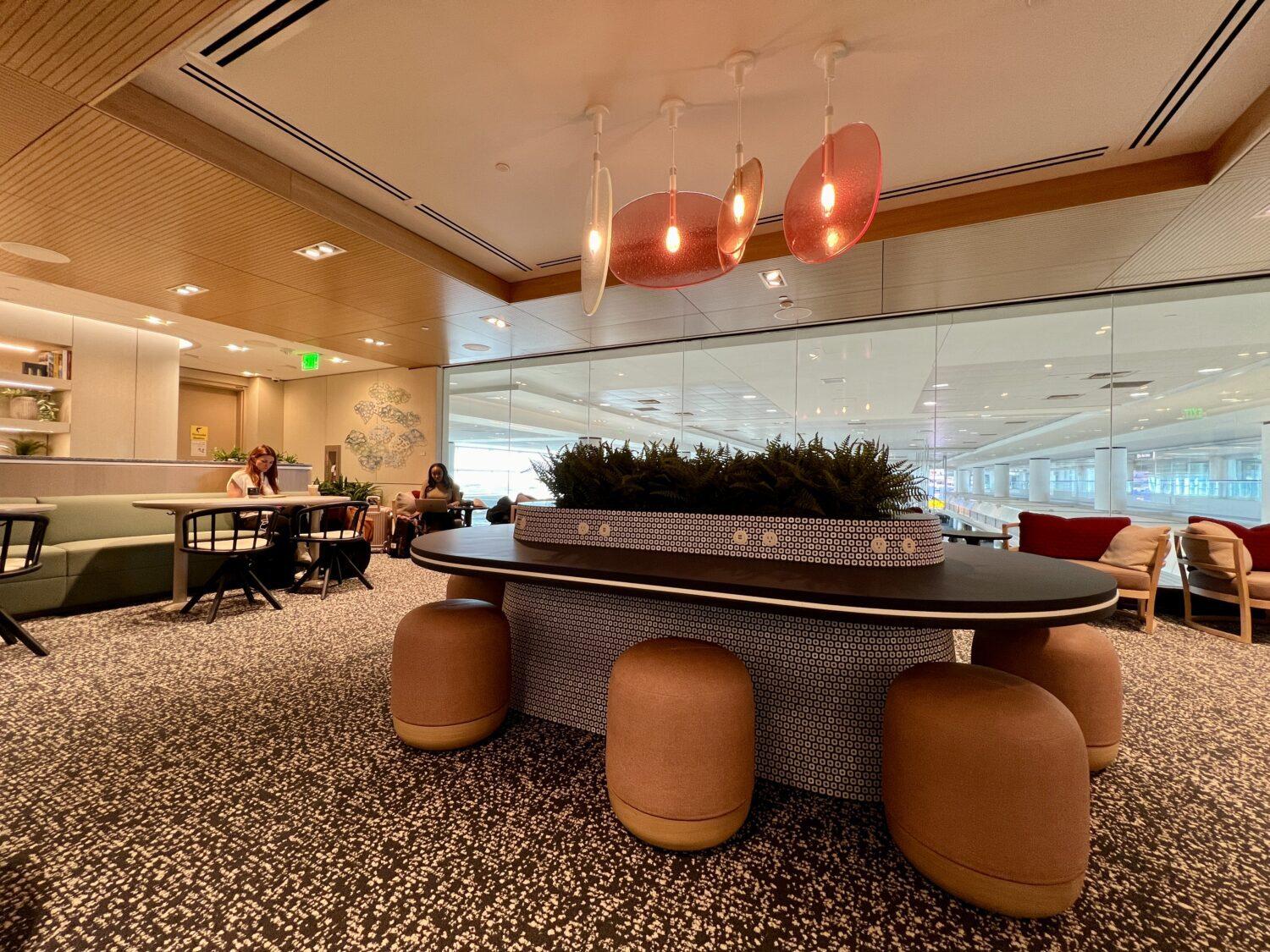 capital one lounge table