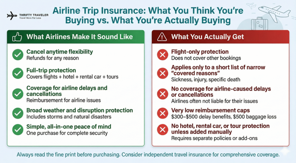 Airline Travel Insurance Expectation vs Reality