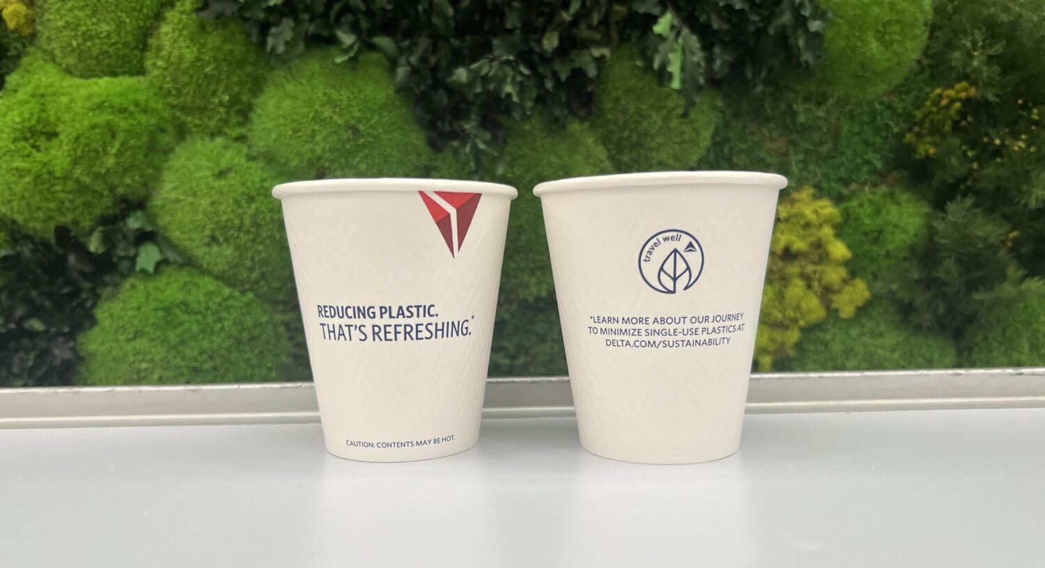 Delta Moves Toward Replacing Plastic Cups for Inflight Drinks