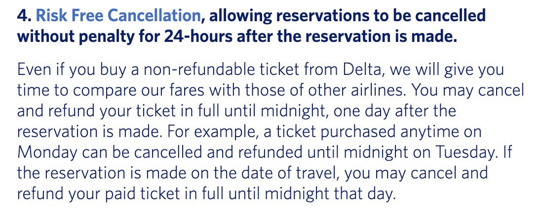 delta 24-hour rule