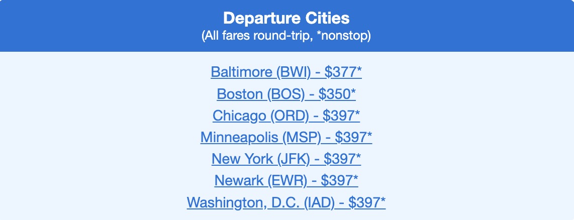 How You Can Still Save on Spring Break Flights for 2026 15 Iceland fares for $397 roundtrip