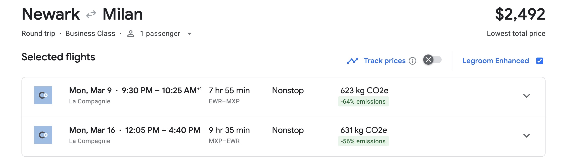 PSA: Check Your Spring Break Flights, Because Airfare is Dropping 8 La Compagnie airfare