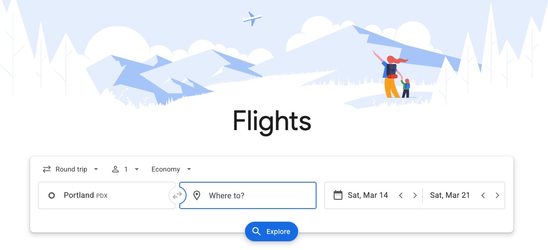 How You Can Still Save on Spring Break Flights for 2026 4 Google Flights explore search example