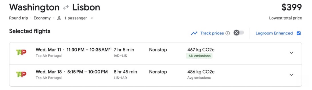 How You Can Still Save on Spring Break Flights for 2026 9 TAP Air Portugal airfare to Lisbon