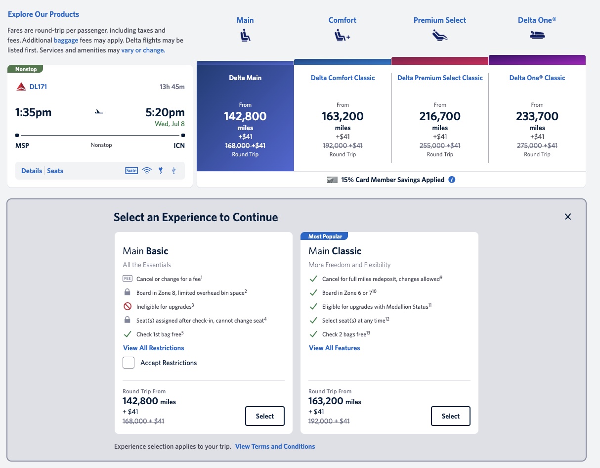 How to Find & Book the Best Delta SkyMiles Deals 32 Delta card discount