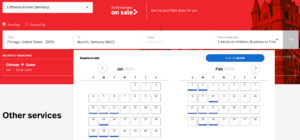 lifemiles calendar search