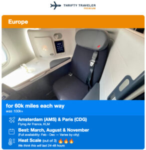 Thrifty Traveler flight deal