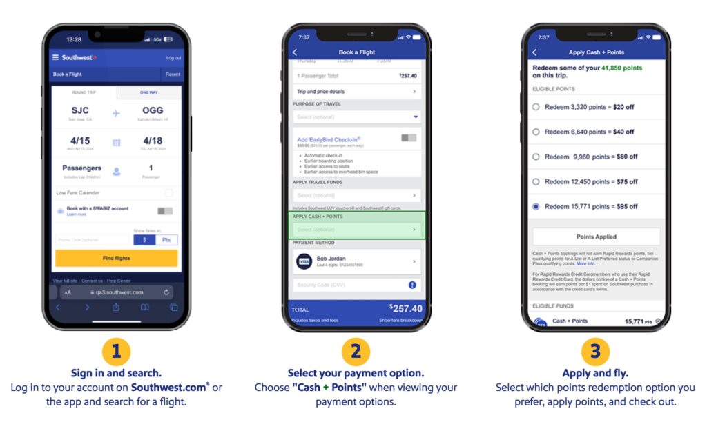 Southwest's Cash + Points Redemptions are Live ... & They're Terrible