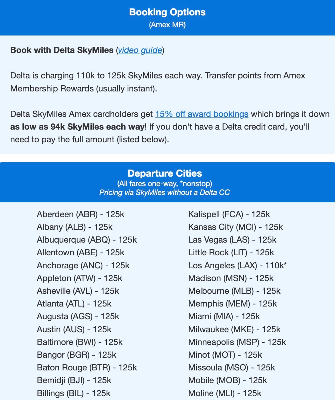 Delta SkyMiles flash sale to Hong Kong