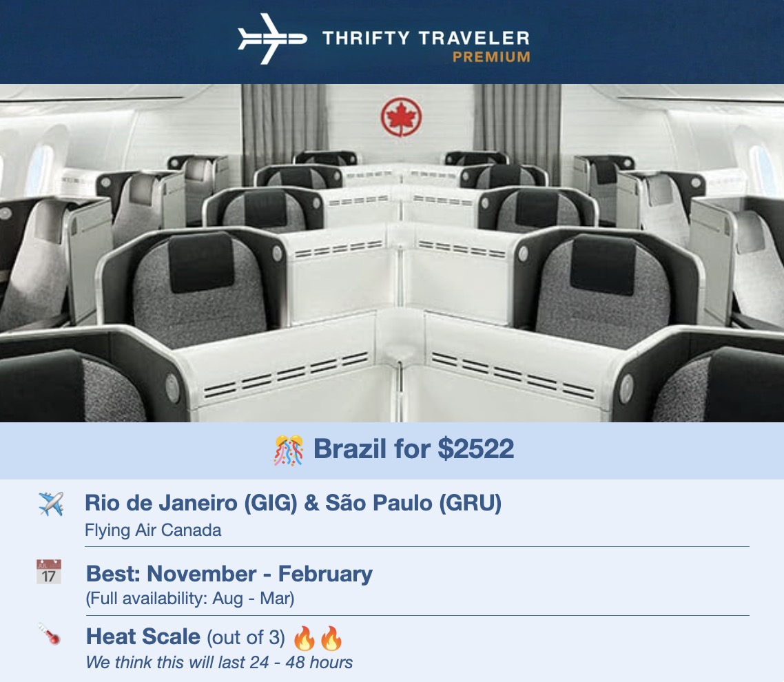 How to Fly Business Class for Economy Prices 1 Air Canada deal