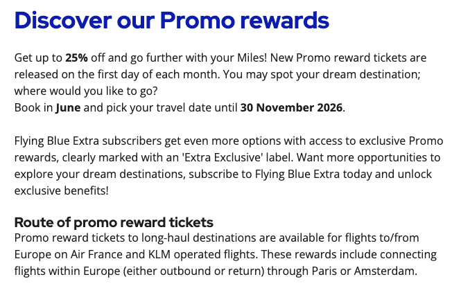The Best Ways to Use Air France/KLM Flying Blue Miles 30 Flying Blue promo rewards