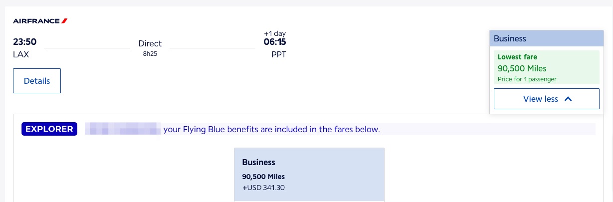 The Best Ways to Use Air France/KLM Flying Blue Miles 40 lax-ppt-flying-blue-miles