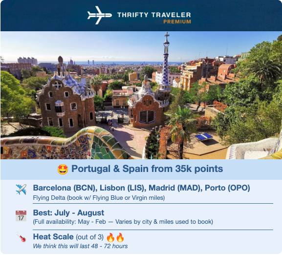 The Best Ways to Use Air France/KLM Flying Blue Miles 54 Thrifty Traveler Premium deal to Europe with Flying Blue miles