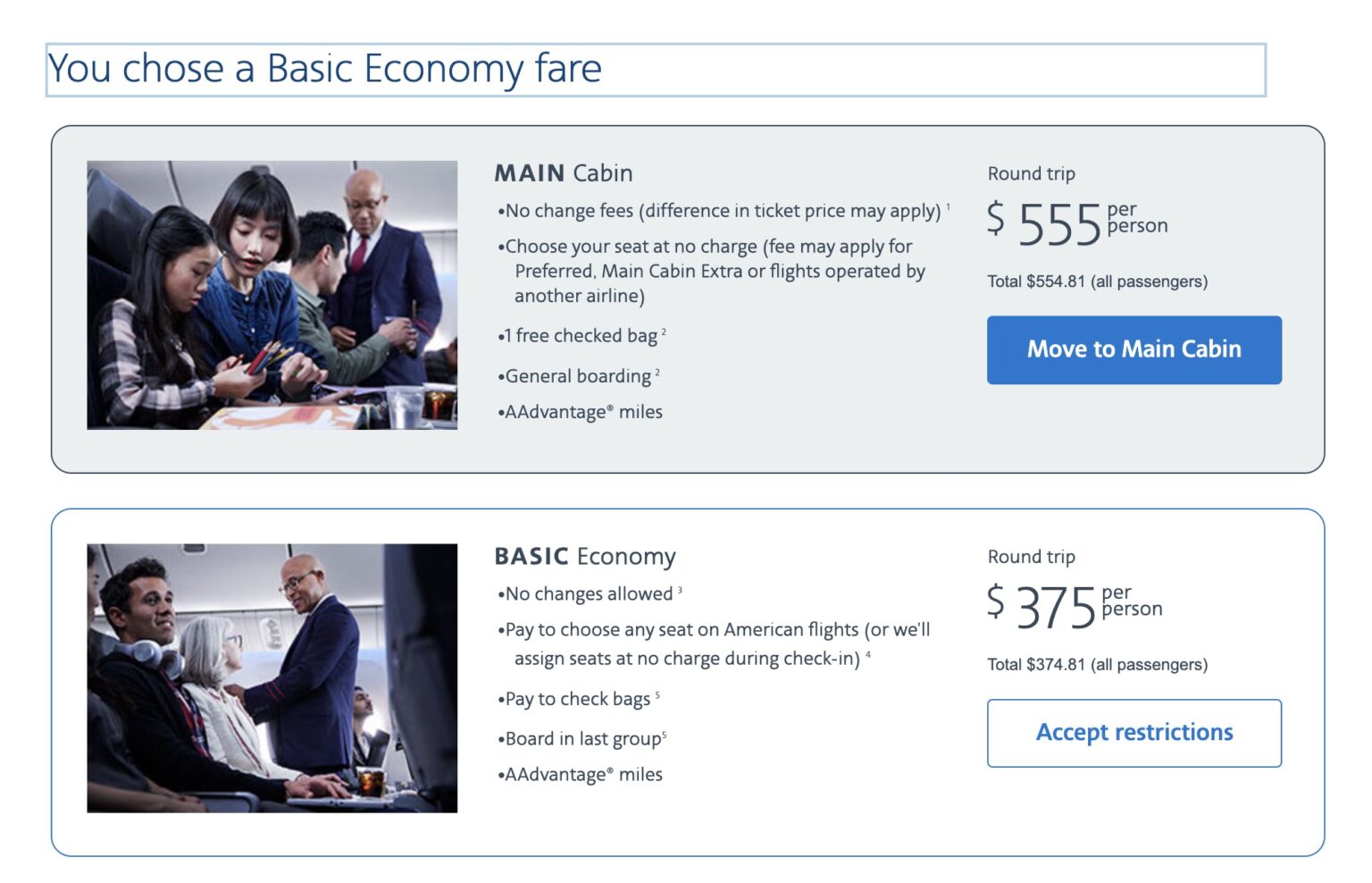 Is it Worth it to Book Main Cabin Over Basic Economy?